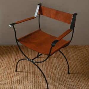 Leather armchair