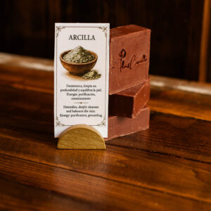 Jabón artesanal con Arcilla