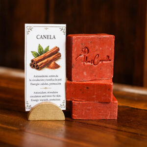 Jabón artesanal con Canela
