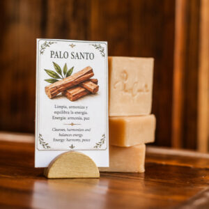 Jabón artesanal con Palo Santo